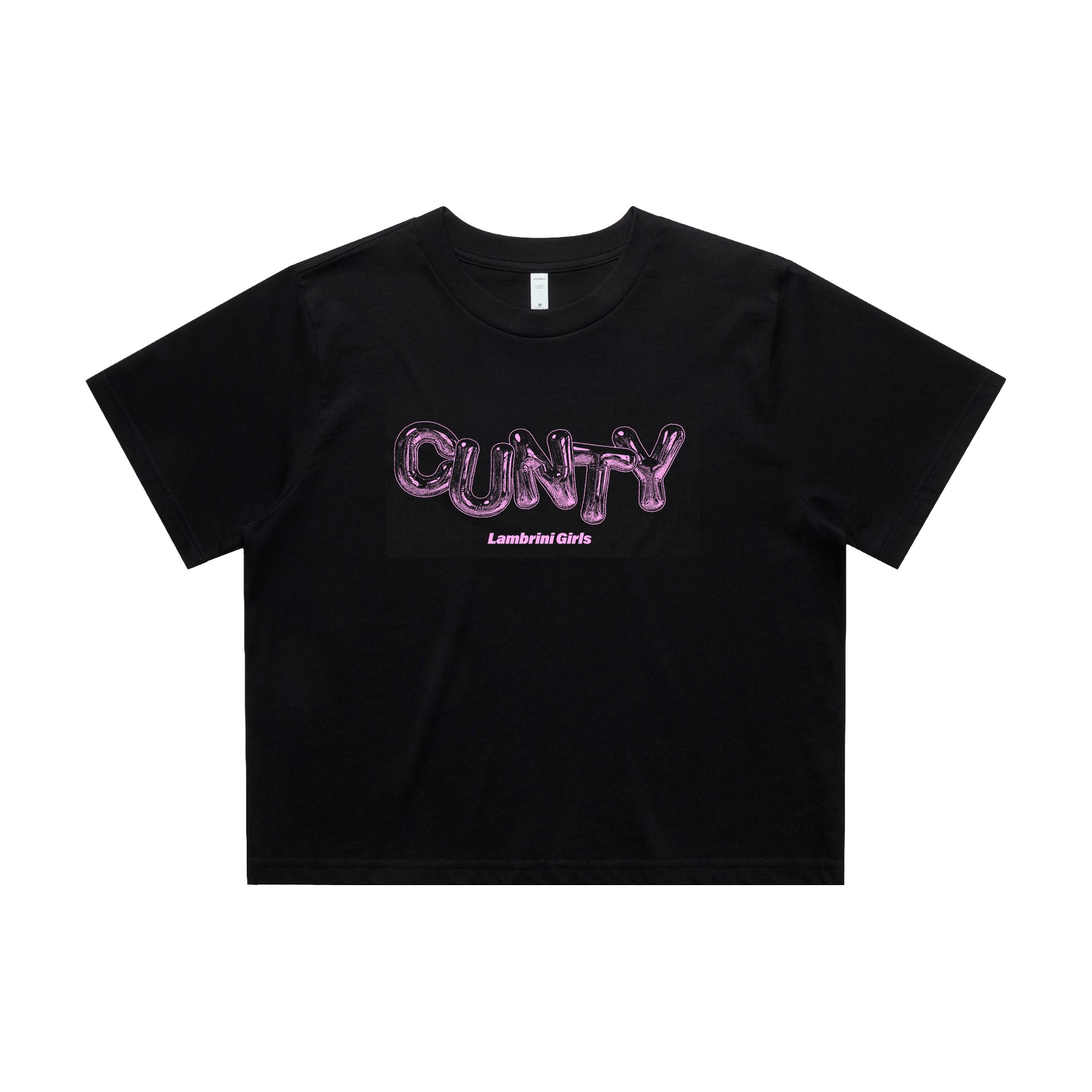 Cunty Crop Tee - Black