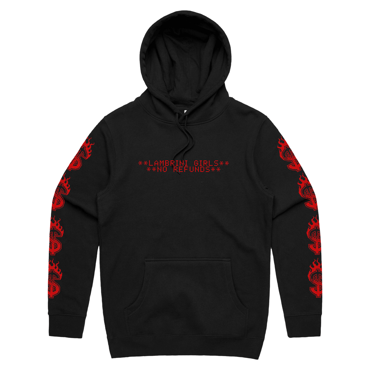 No Refunds Hoodie - Black