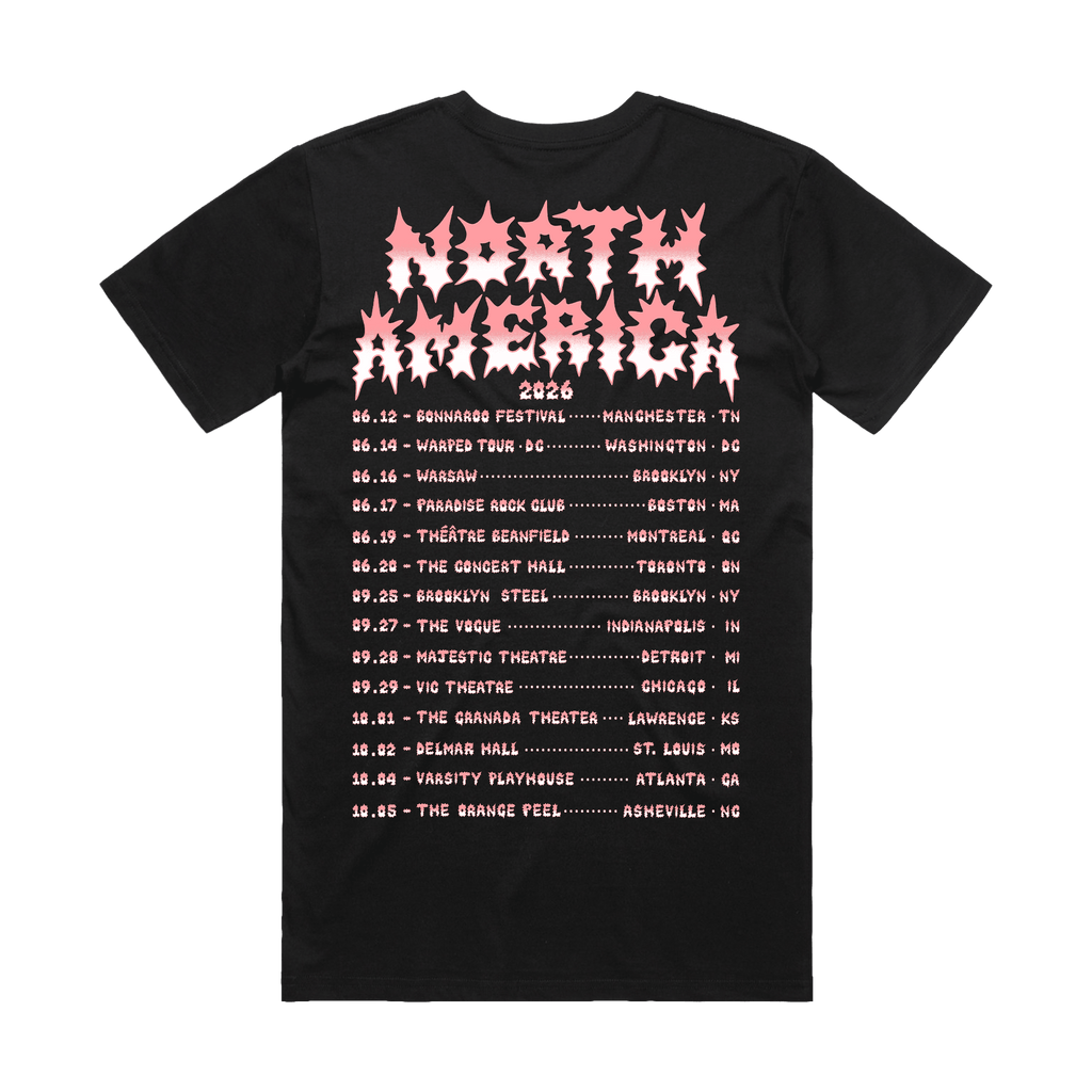 North America Tour Tee - Black