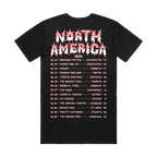 North America Tour Tee - Black
